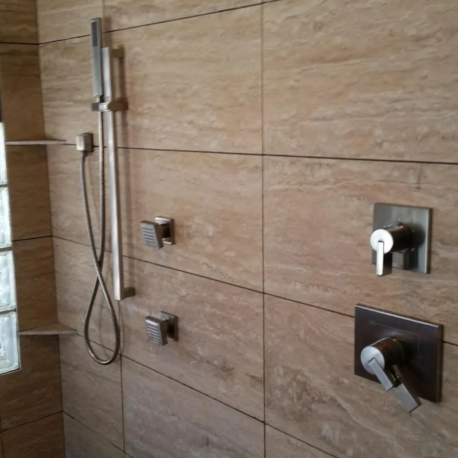 Shower fixture installation for Frozen Pipe Repair in Evansville